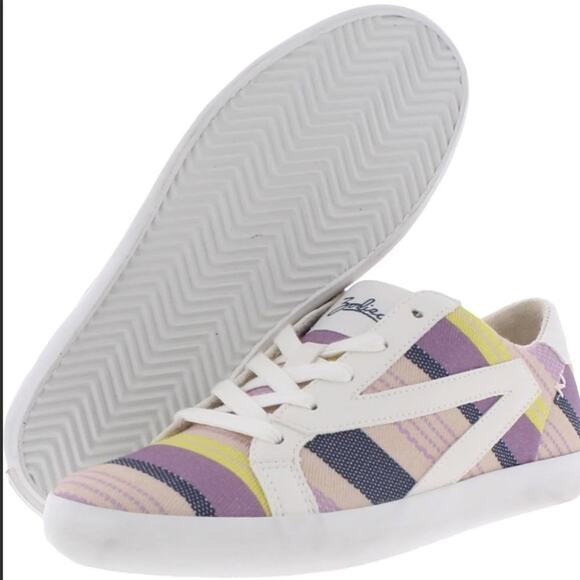 Zodiac Faye Canvas Striped Sneakers - Picture 2 of 4